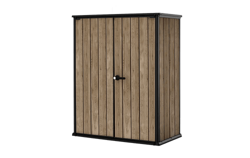 Signature High Store Storage Cabinet - Ashwood Brown