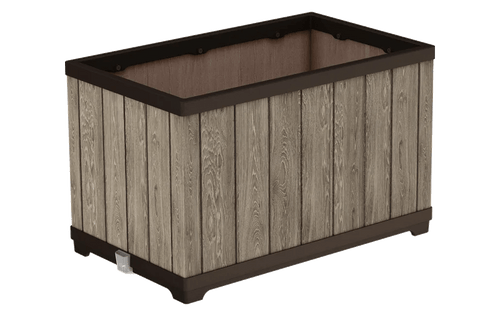 Signature Rectangular Planter - Ashwood Brown