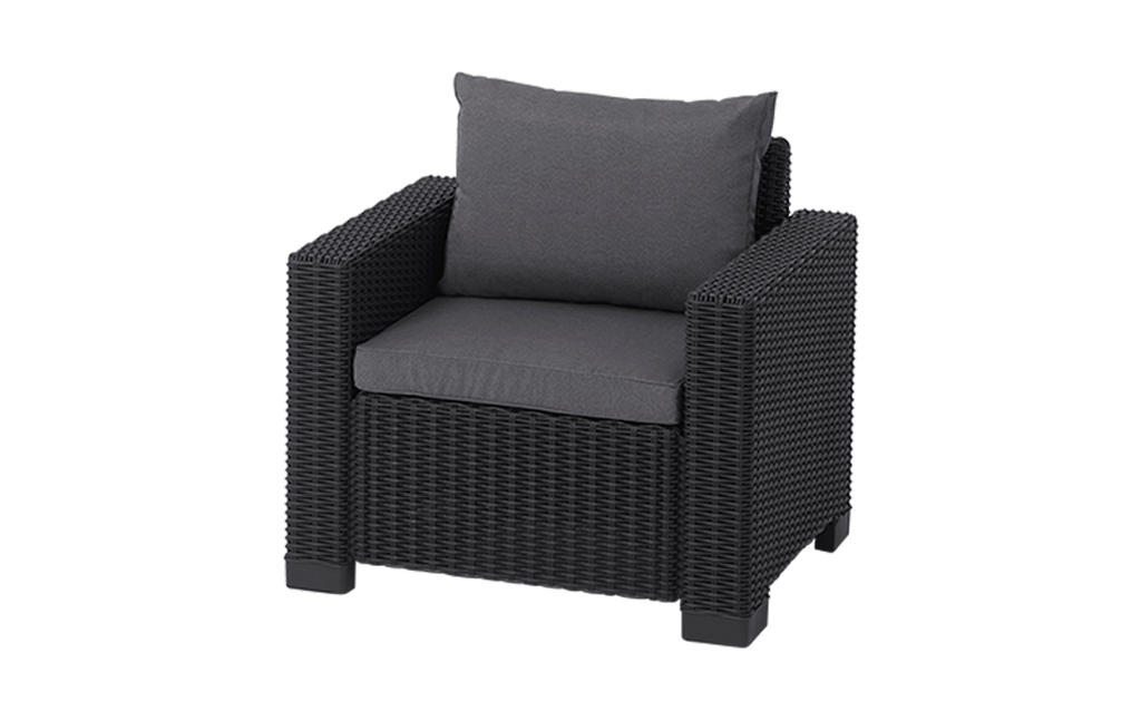 California 5 seater Lounge set - Grey