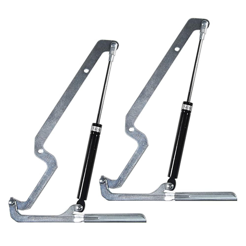 Compatible with Keter Hinge Store It Out Arc/Max/Ace/Prem/Elite Storage Box, Replacement Spare Part for WLPS Hinge, 140N Piston Gas Strut Pack of 2