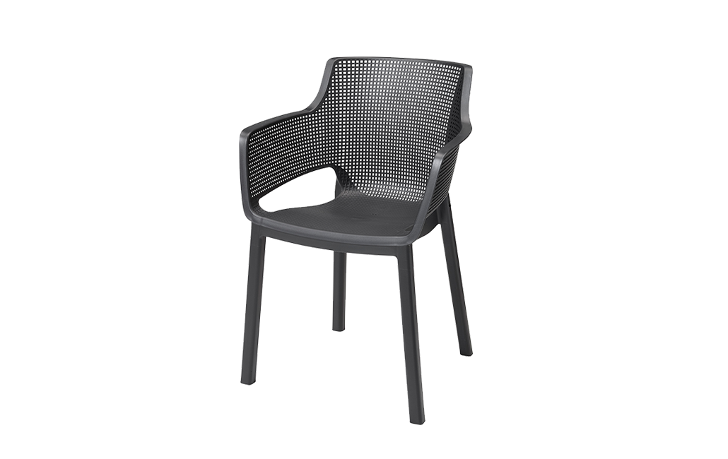 Signature Porto 160cm Table + Elisa Dining Chair, Set of 6 - Ashwood Brown