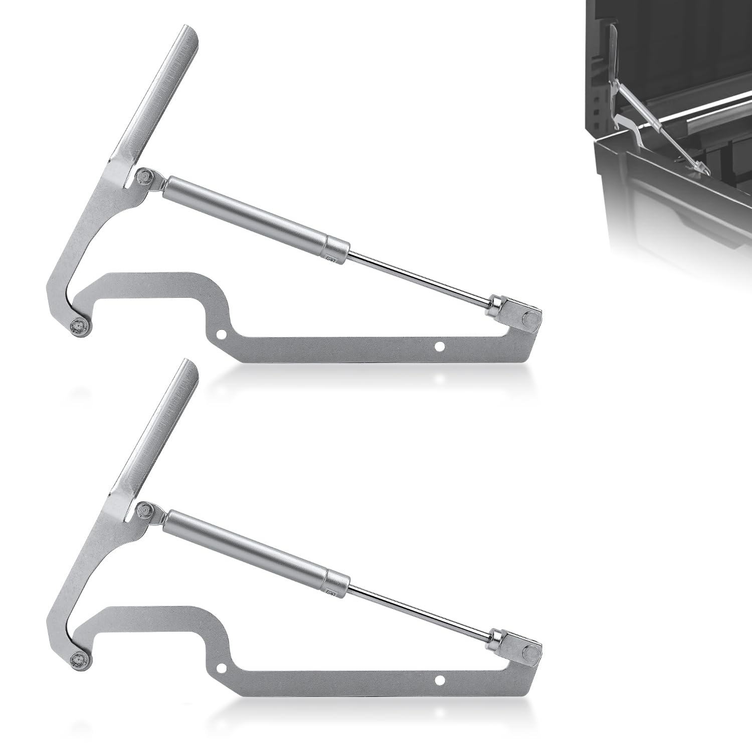 2pcs Lid Piston Shock Hinge Support Gas Strut for Keter Large Deck Boxes, SOP Replacement Part