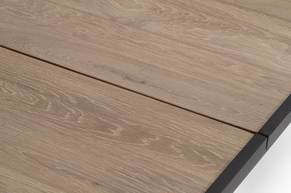 Signature Porto 160cm Table + Elisa Dining Chair, Set of 6 - Ashwood Brown