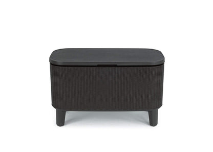 Keter Bevy BAR Cocktail Table, Polypropylene, Anthracite Grey