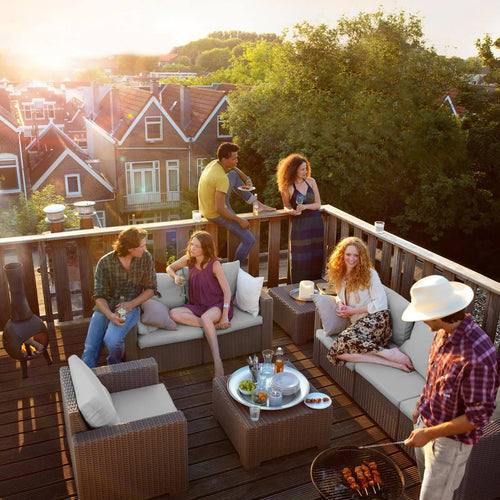 1,2 or 3 Seater Replacement Seat Cushion Pads for Keter Allibert California Rattan Outdoor Furniture | Water Resistant Rattan Patio Set Sofa Cushions Pads (3 Seater, Grey)