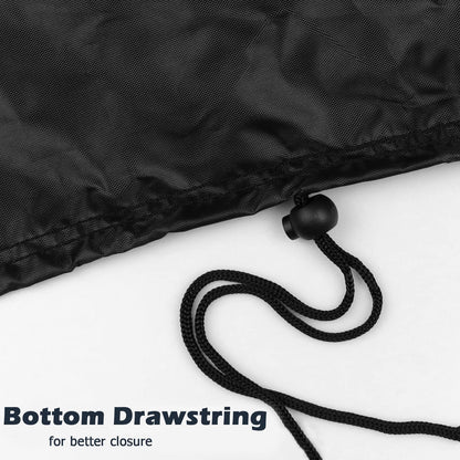 Guisong Outdoor Storage Bench Protector, Waterproof Cover for Keter 70 Gallon Deck Box, Patio Bench/Seating Storage Cabinet