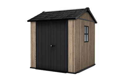 Signature Apex Shed 7x7.5ft - Ashwood Brown