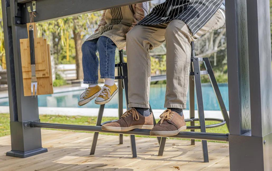 Signature Grill Gazebo - Ashwood Brown