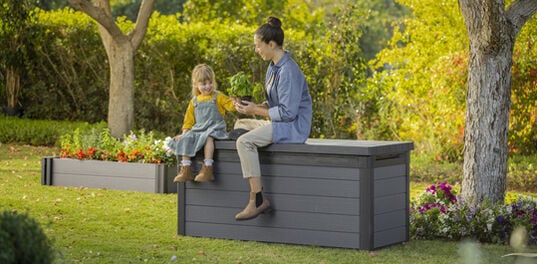 Cortina 570L Storage Box - Grey