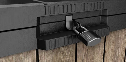 Store It Out Darwin 1150L Storage Box - Ashwood Brown