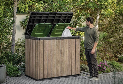 Store It Out Darwin 1150L Storage Box - Ashwood Brown