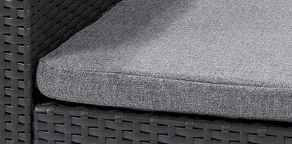 Emma 5 Seater Corner Set - Grey