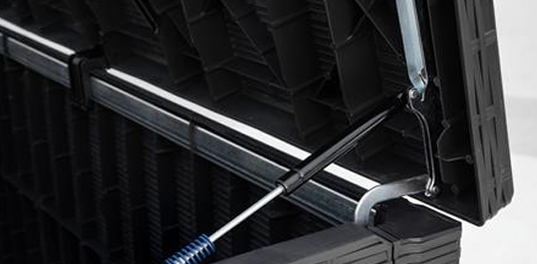 Java XXL 870L Storage Box - Grey