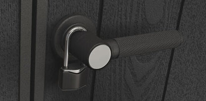 Signature Apex Shed 7x7.5ft - Ashwood Brown