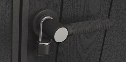 Signature Apex Shed 7.5x9ft - Ashwood Brown