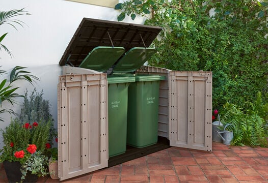 Store It Out Max 1200L Storage Box - Brown