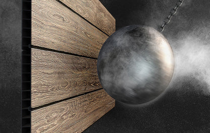 Signature Apex Shed 7.5x9ft - Ashwood Brown