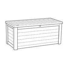 Signature 630L Storage Box - Ashwood Brown